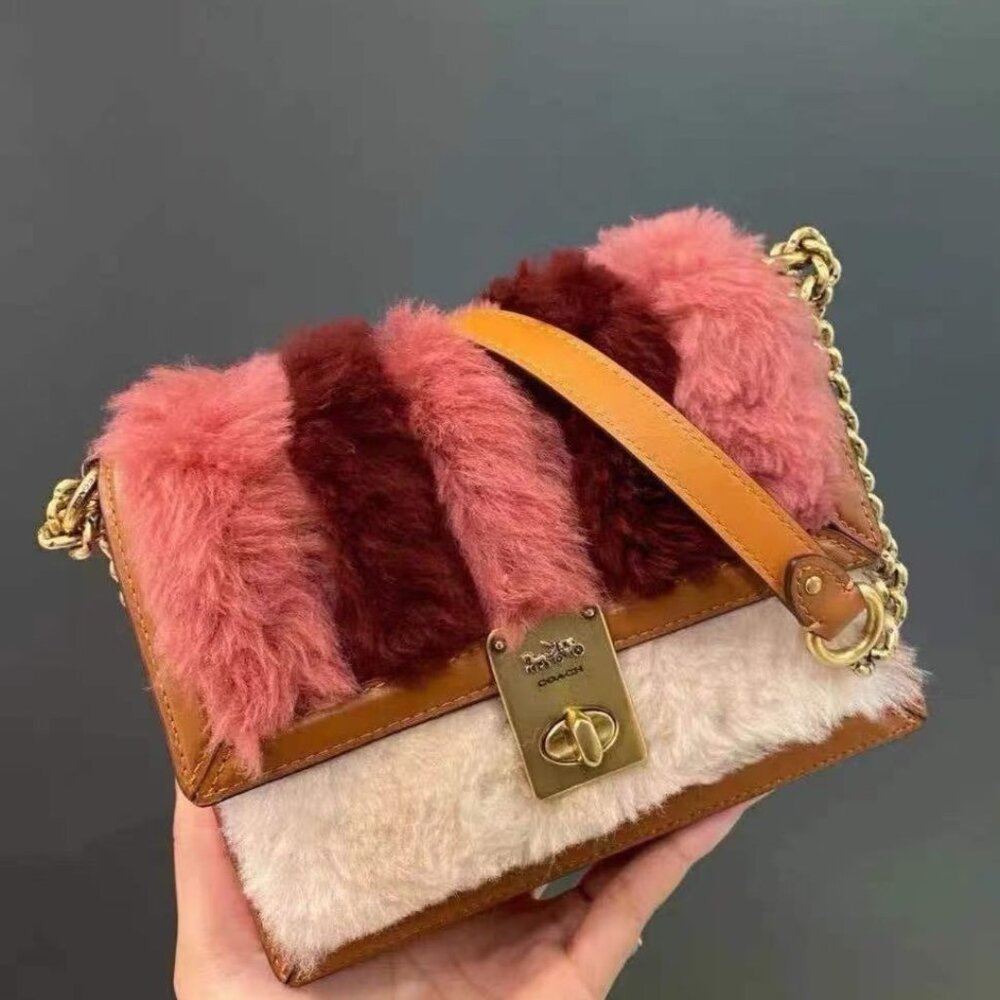 Coach Hutton Belt Bag With Patchwork